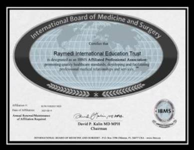 ray certificate 1
