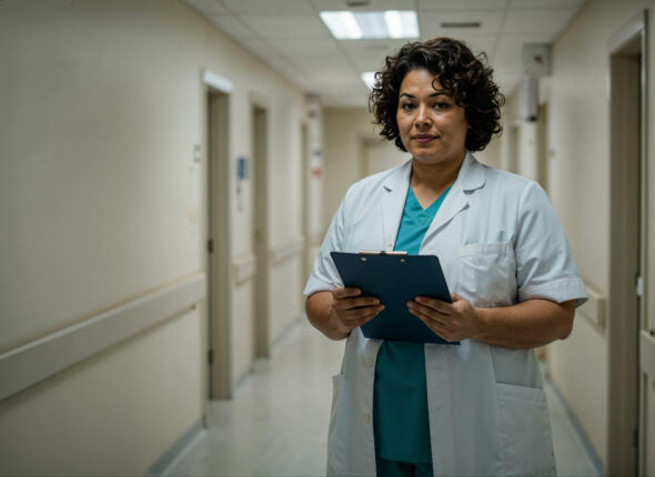 medical-professional-standing-hospital-hallway